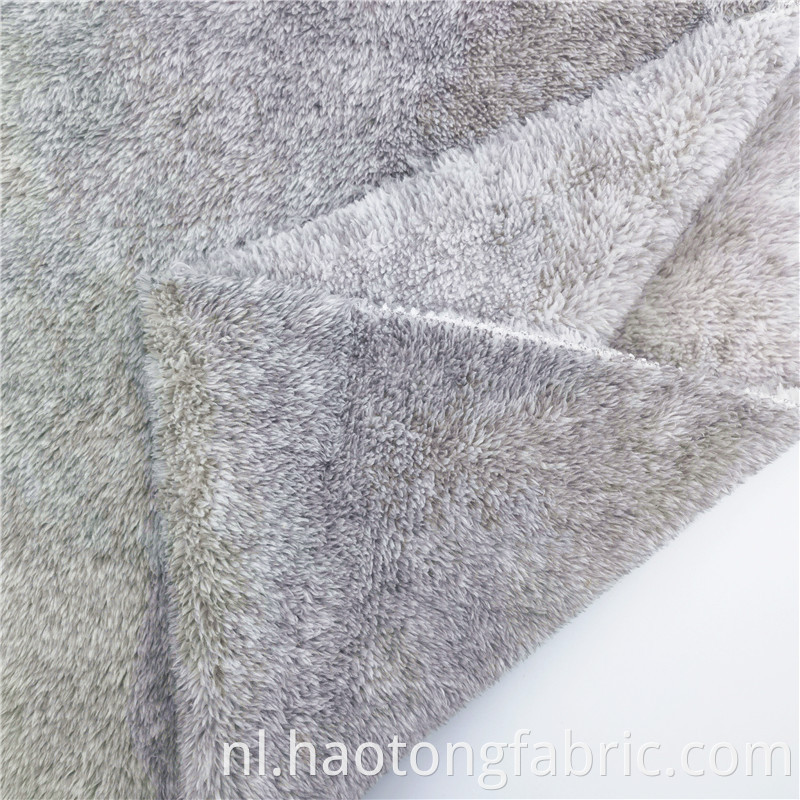 Skin Friendly Double Sided Fleece Home Textiles Fabrics